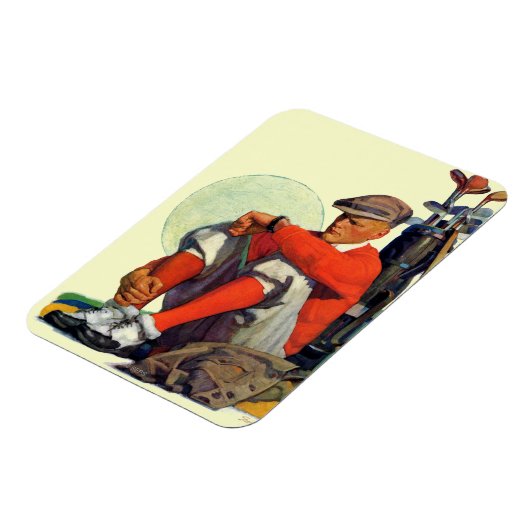 Golfer Kept Waiting Magneet (Linkerzijde)