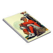 Golfer Kept Waiting Notitieboek (Rechterzijde)