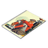 Golfer Kept Waiting Notitieboek (Linkerzijde)