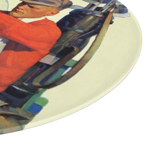 Golfer Kept Waiting Snijplank (Hoek)