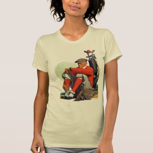 Golfer Kept Waiting T-shirt (Voorkant)