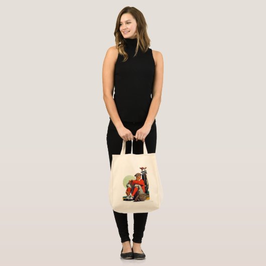 Golfer Kept Waiting Tote Bag (Voorkant (model))