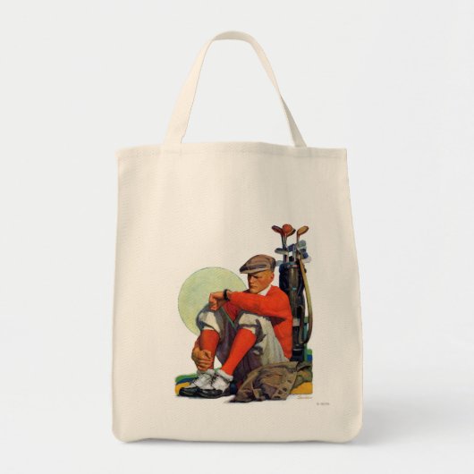 Golfer Kept Waiting Tote Bag (Voorkant)