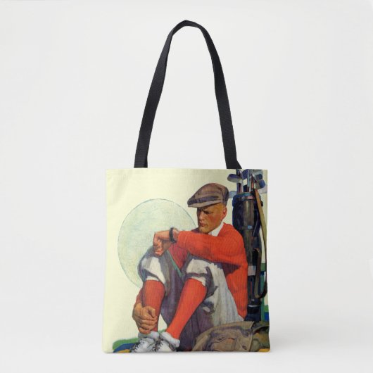 Golfer Kept Waiting Tote Bag (Voorkant)