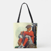 Golfer Kept Waiting Tote Bag (Achterkant)