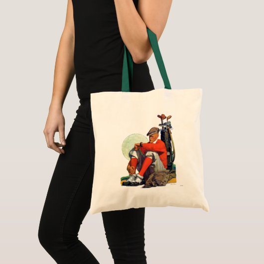 Golfer Kept Waiting Tote Bag (Voorkant (product))