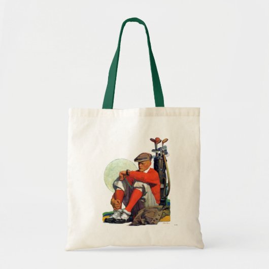 Golfer Kept Waiting Tote Bag (Voorkant)