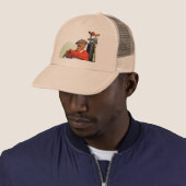 Golfer Kept Waiting Trucker Pet (In situ)