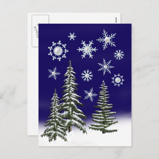 Golfer kerst feestdagenkaart (Voorkant / Achterkant)