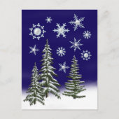 Golfer kerst feestdagenkaart (Voorkant)