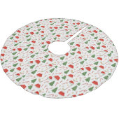 Golfer Kerst thema met golf apparatuur Kerstboom Rok (Gekanteld)