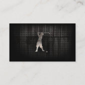  Golfer; Koel Visitekaartje (Achterkant)