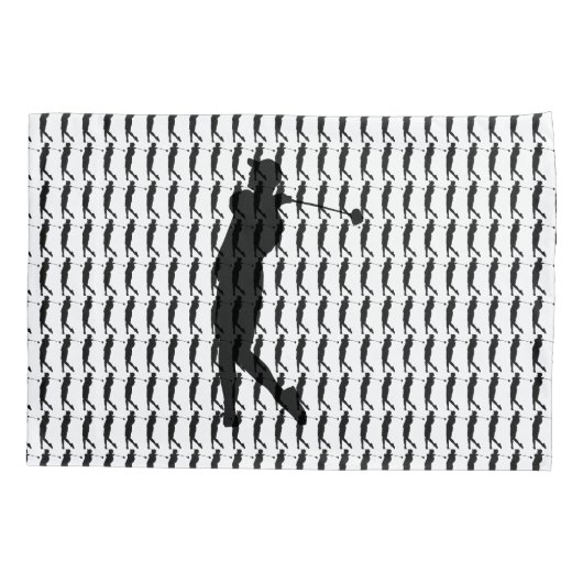 Golfer Kussensloop (Achterkant-Links)