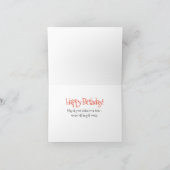 Golfer Lady Verjaardag & Fairy Golfmoeder wensen Notitiekaartje (Binnen)