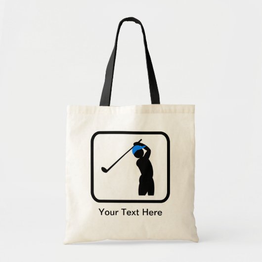  Golfer-Logo Tote Bag (Voorkant)