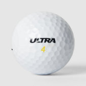 Golfer Lover Modern Trendy Classic Afbeelding Golfballen (Logo)