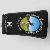 Golfer Memorial Golfing Heaven's Fairway 1 Foto Golfheadcover (Voorkant)