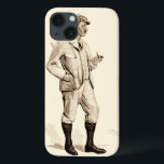 Golfer met tabakspijp en -laarzen Case-Mate iPhone Case<br><div class="desc">Deze dapper meneer lijkt erop dat hij klaar is om de links te slaan. Een geweldig stuk met een  golfer met een tabakspijp,  klaar om een gat in één te slaan. Koop vandaag nog je kopie!</div>