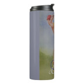 Golfer Monogram Thermosbeker (Gedraaid links)
