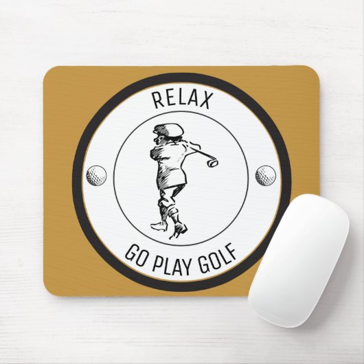 Golfer Muismat (Met muis)