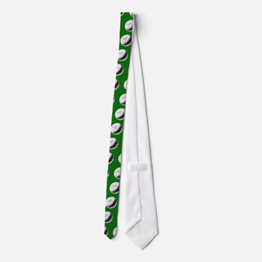 Golfer Necktie Stropdas (Achterkant)