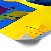 Golfer - Originele Golf Art Print (Hoek)