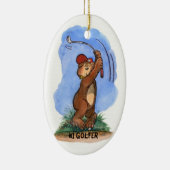 Golfer Ornament (Rechts)