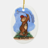 Golfer Ornament (Voorkant)