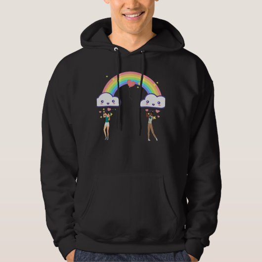 Golfer Partner Look We Love Golf Hoodie (Voorkant)