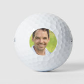 Golfer Personalisiertes Foto Golfballen (Voorkant)