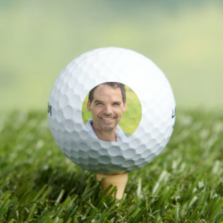 Golfer Personalisiertes Foto Golfballen