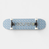 Golfer Persoonlijk Skateboard (Horizontaal)