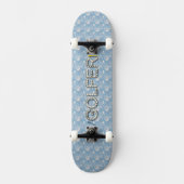 Golfer Persoonlijk Skateboard (Voorkant)