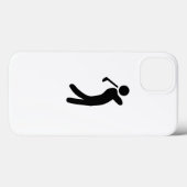 Golfer-pictogram Case-Mate iPhone Case (Achterkant (horizontaal))