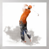GOLFER - Poster (Voorkant)