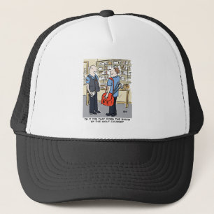 Golfer Postman Loves Golf Cartoon Trucker Pet