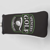 Golfer Pro Golf Player Club Clubhouse gepersonalis Golfheadcover (Voorkant)