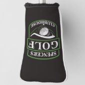 Golfer Pro Golf Player Club Clubhouse gepersonalis Golfheadcover (Draai 90)