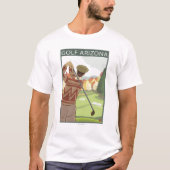 Golfer SceneArizona T-shirt (Voorkant)