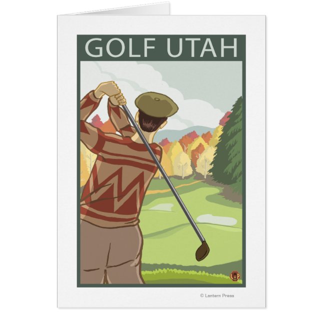 Golfer SceneUtah (Voorkant)