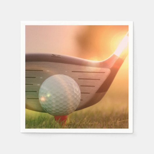 Golfer Servetten (Voorkant)