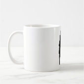Golfer Silhouette Koffiemok (Links)