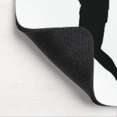 Golfer Silhouette Muismat (Hoek)