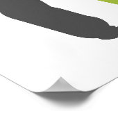 golfer silhouettes golfontwerp poster (Hoek)