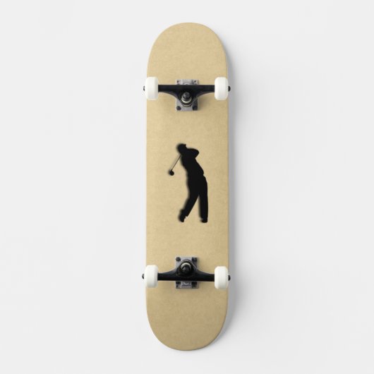 Golfer Skateboard (Voorkant)