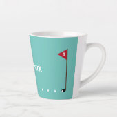 Golfer snijkoffie-Mok Latte Mok (Rechts)