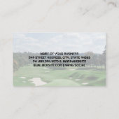 Golfer | Sport | Baangolf Visitekaartje (Achterkant)