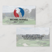 Golfer | Sport | Baangolf Visitekaartje (Voorkant / Achterkant)