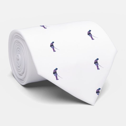 Golfer Sports Stropdas Golf (Opgerold)