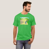 Golfer Stuck in een Bunker T-shirt (Voorkant volledig)